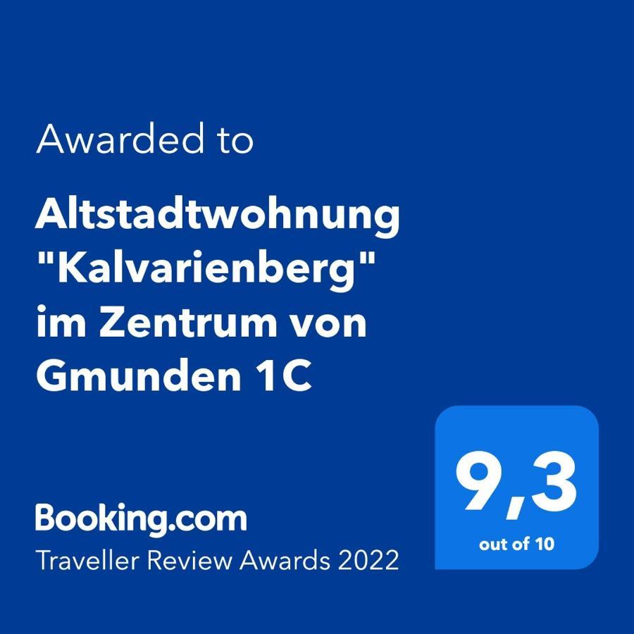 Altstadtwohnungen "Kalvarienberg 1C" & "Traunsee 3C" Im Zentrum Von Гмунден Екстер'єр фото